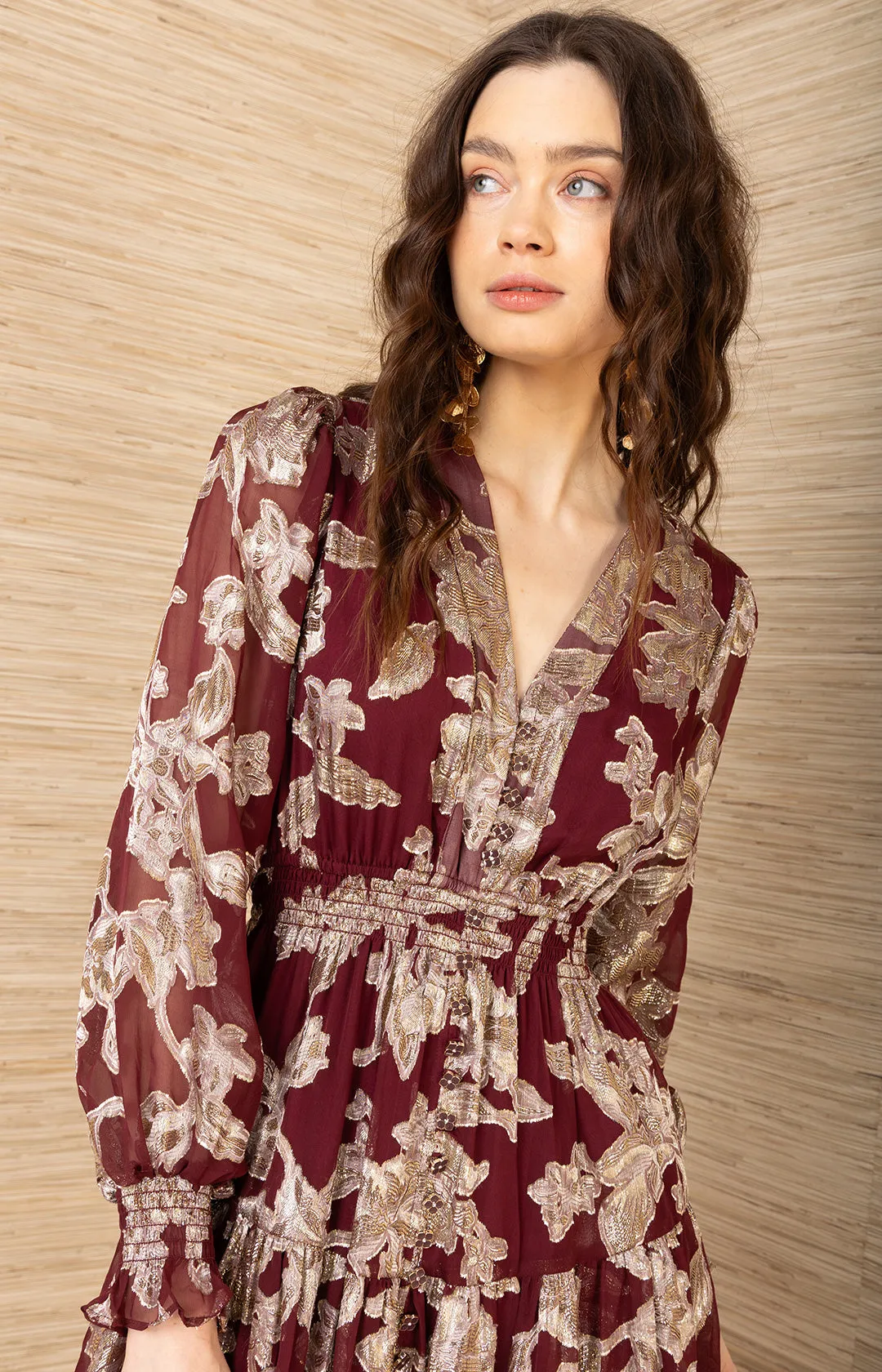 Raquel Silk Dress sold by Hale Bob product image thumbnail 3