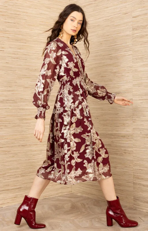 Raquel Silk Dress sold by Hale Bob