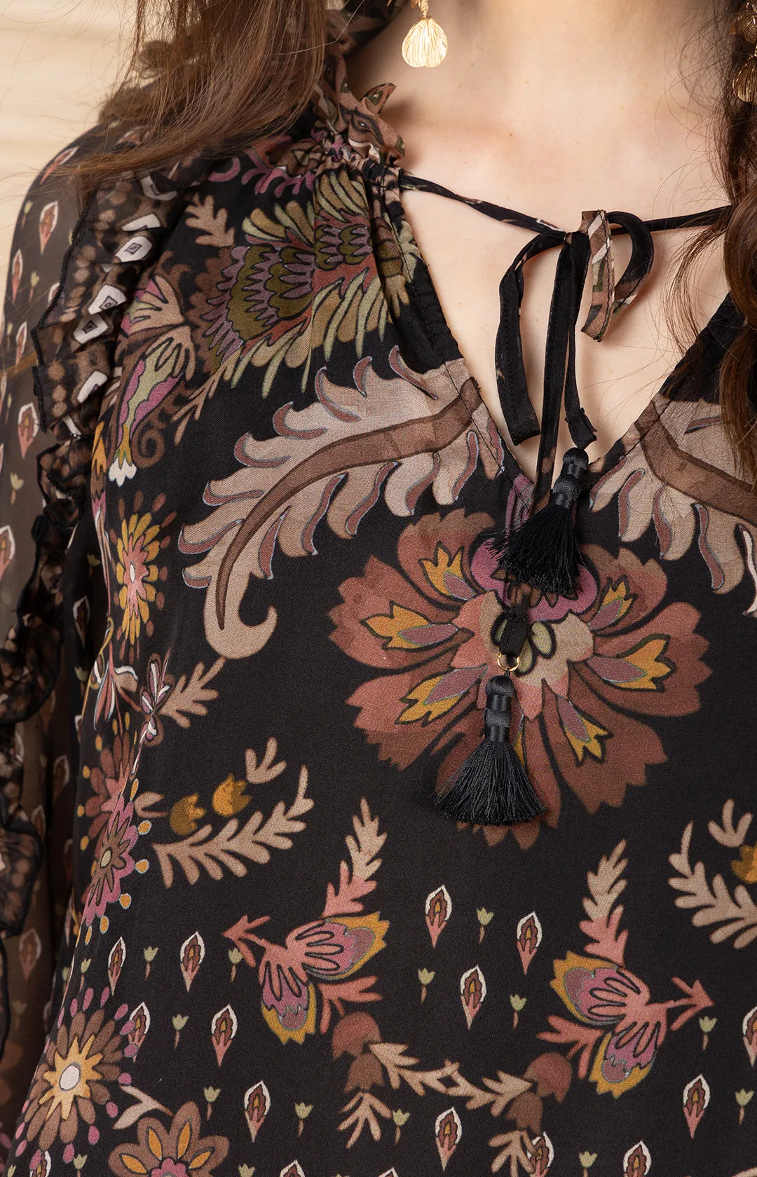 Robin Chiffon Top sold by Hale Bob product image thumbnail 4