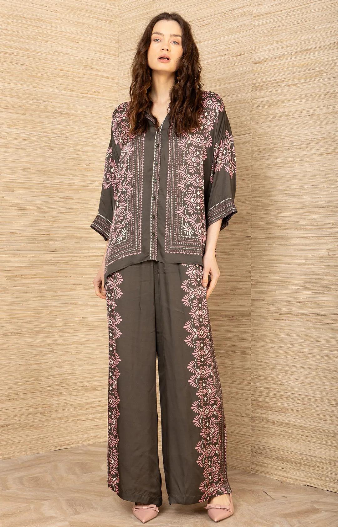 Zaria Charmeuse Top sold by Hale Bob product image thumbnail 3