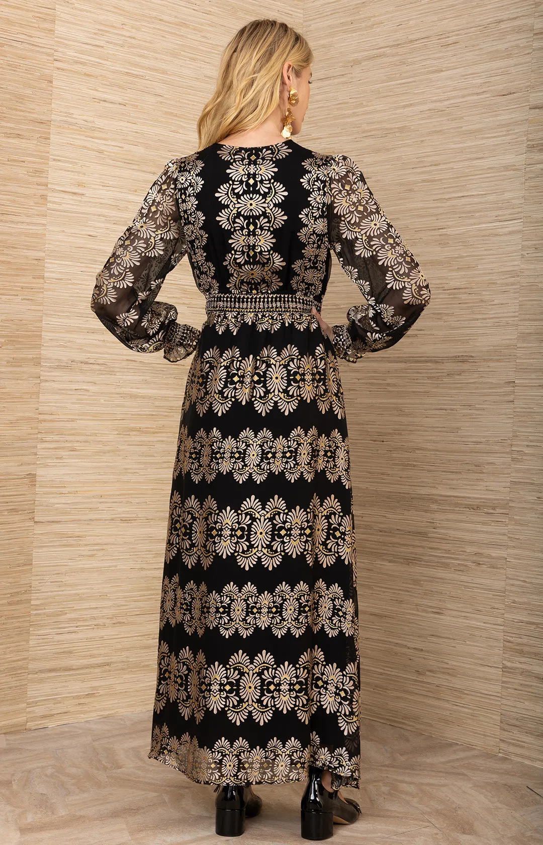 Birdie Satin Maxi Dress sold by Hale Bob product image thumbnail 2