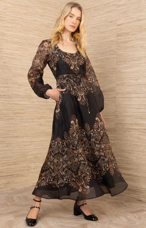 Aspyn Organza Maxi Dress sold by Hale Bob