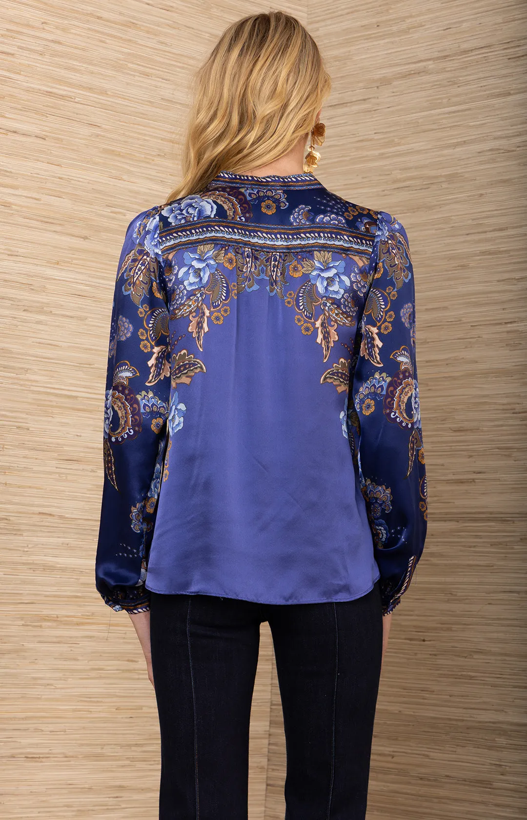 Brylee Silk Top sold by Hale Bob product image thumbnail 2