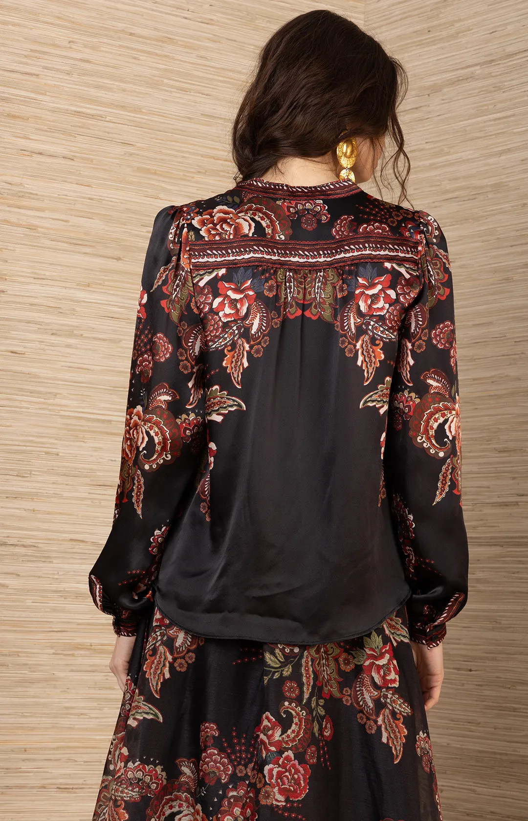 Brylee Silk Top sold by Hale Bob product image thumbnail 5