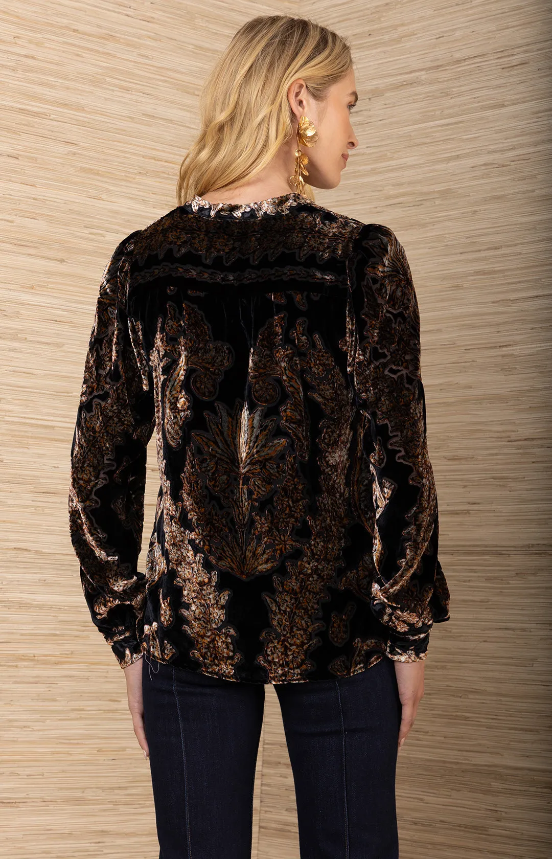 Kailey Velvet Top sold by Hale Bob product image thumbnail 2