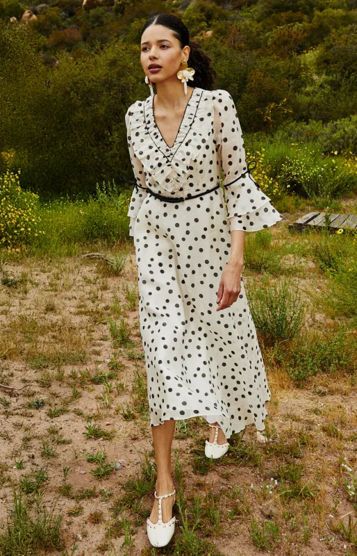 Aiyana Organza Maxi Dress sold by Hale Bob