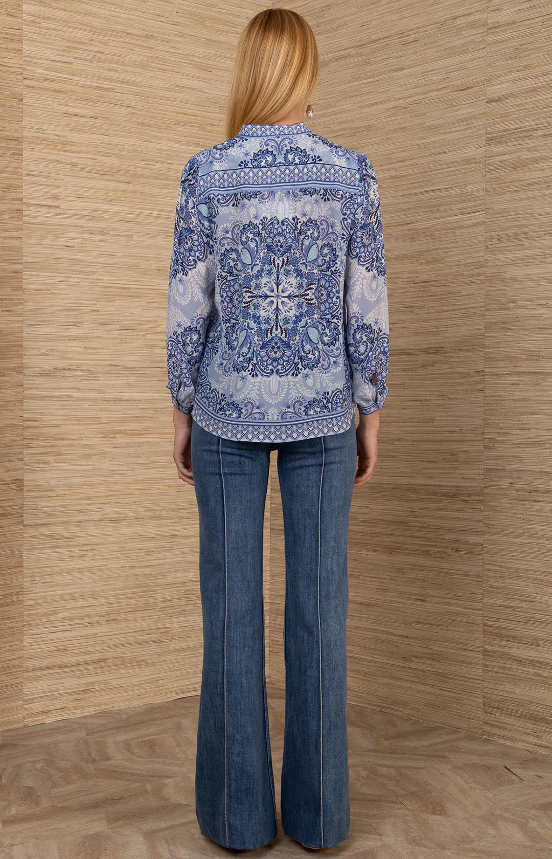 Ryder Silk Top sold by Hale Bob product image thumbnail 2