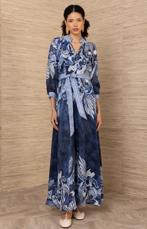 Belize Linen Maxi Dress sold by Hale Bob