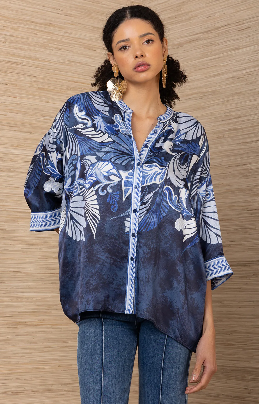 Neriah Charmeuse Top sold by Hale Bob product image thumbnail 4