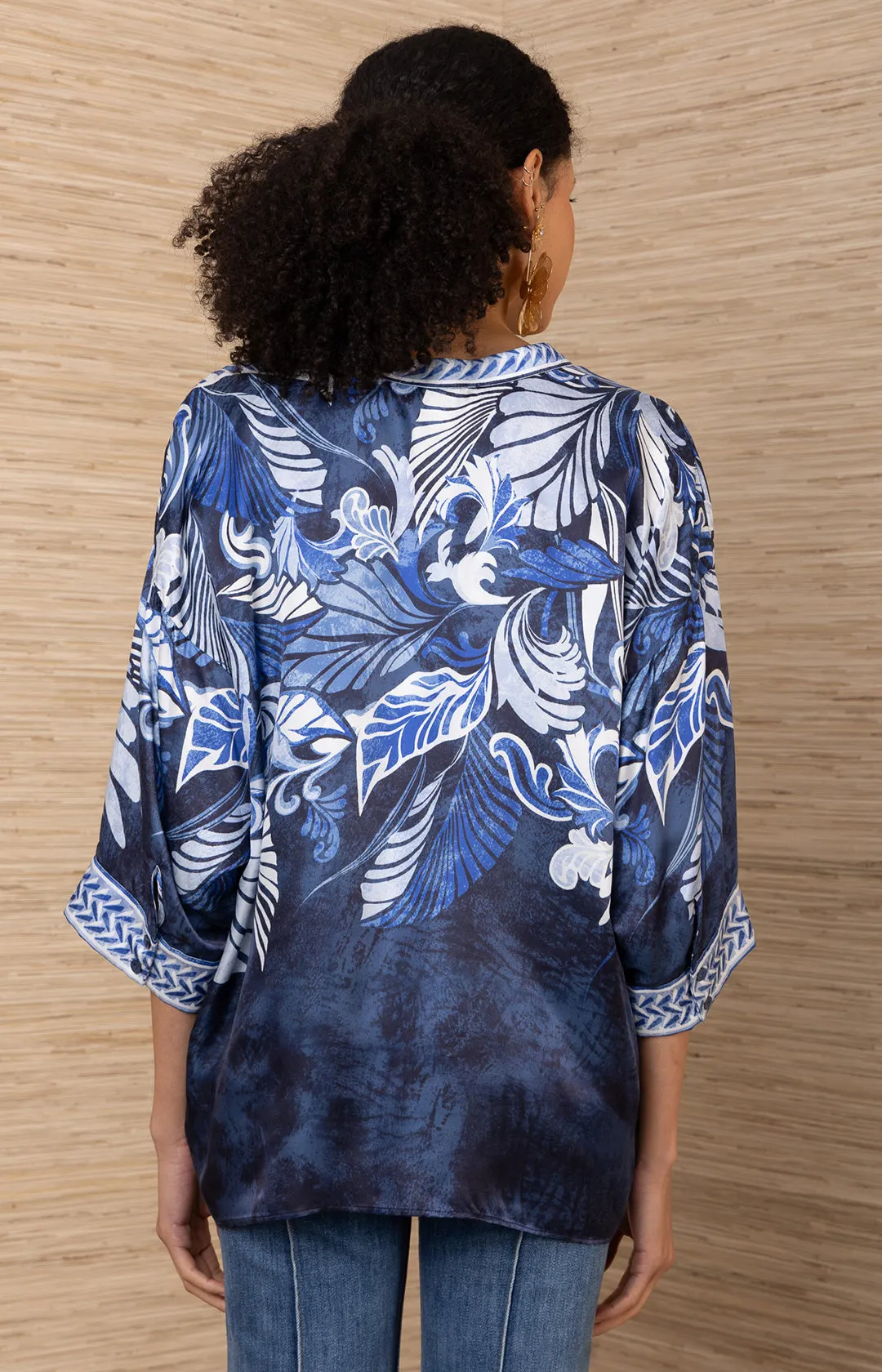 Neriah Charmeuse Top sold by Hale Bob product image thumbnail 3