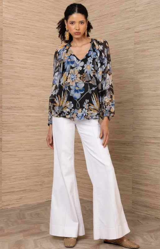 Sequoia Chiffon Top sold by Hale Bob