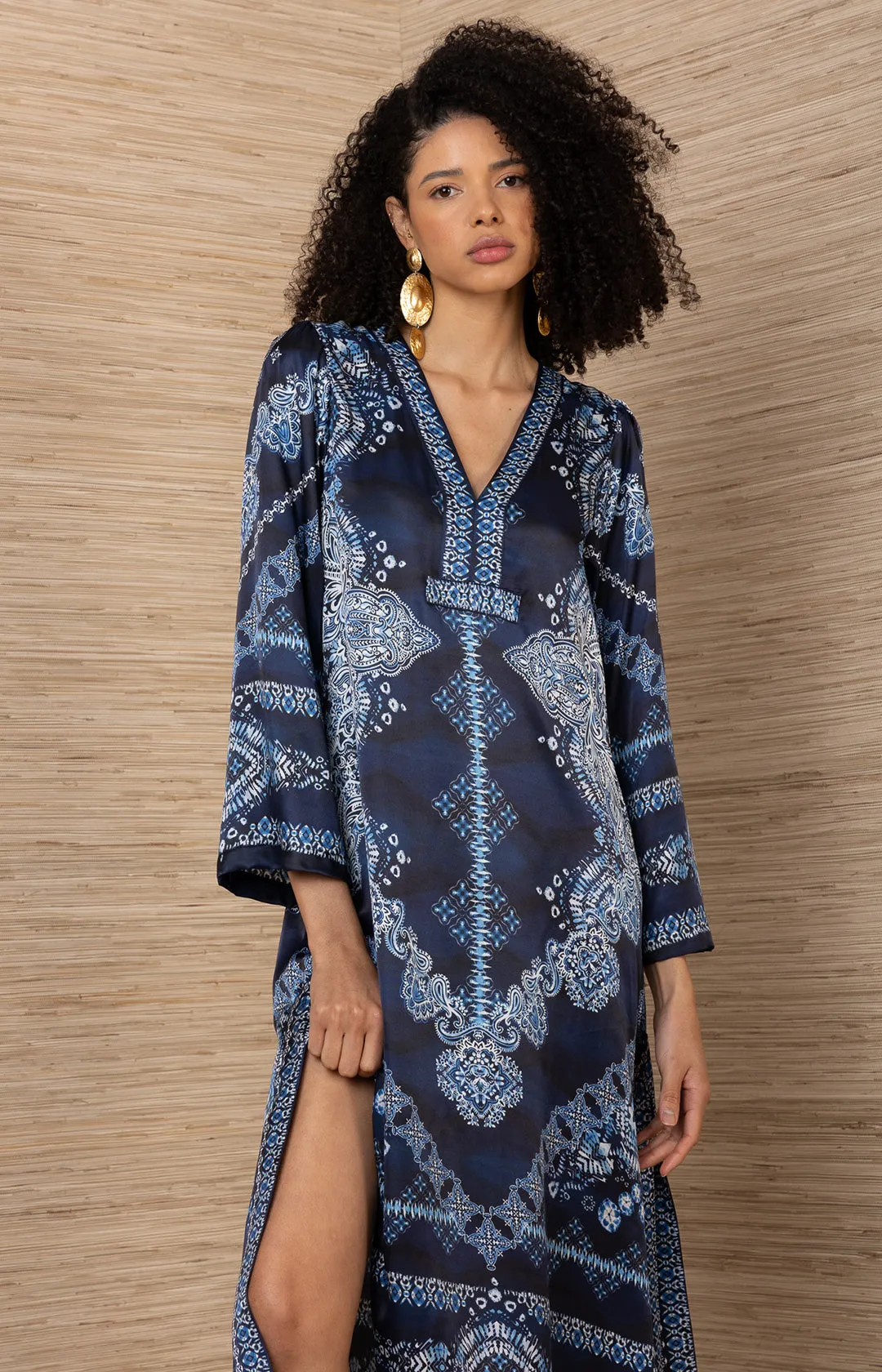 Bridie Charmeuse Dress sold by Hale Bob product image thumbnail 3