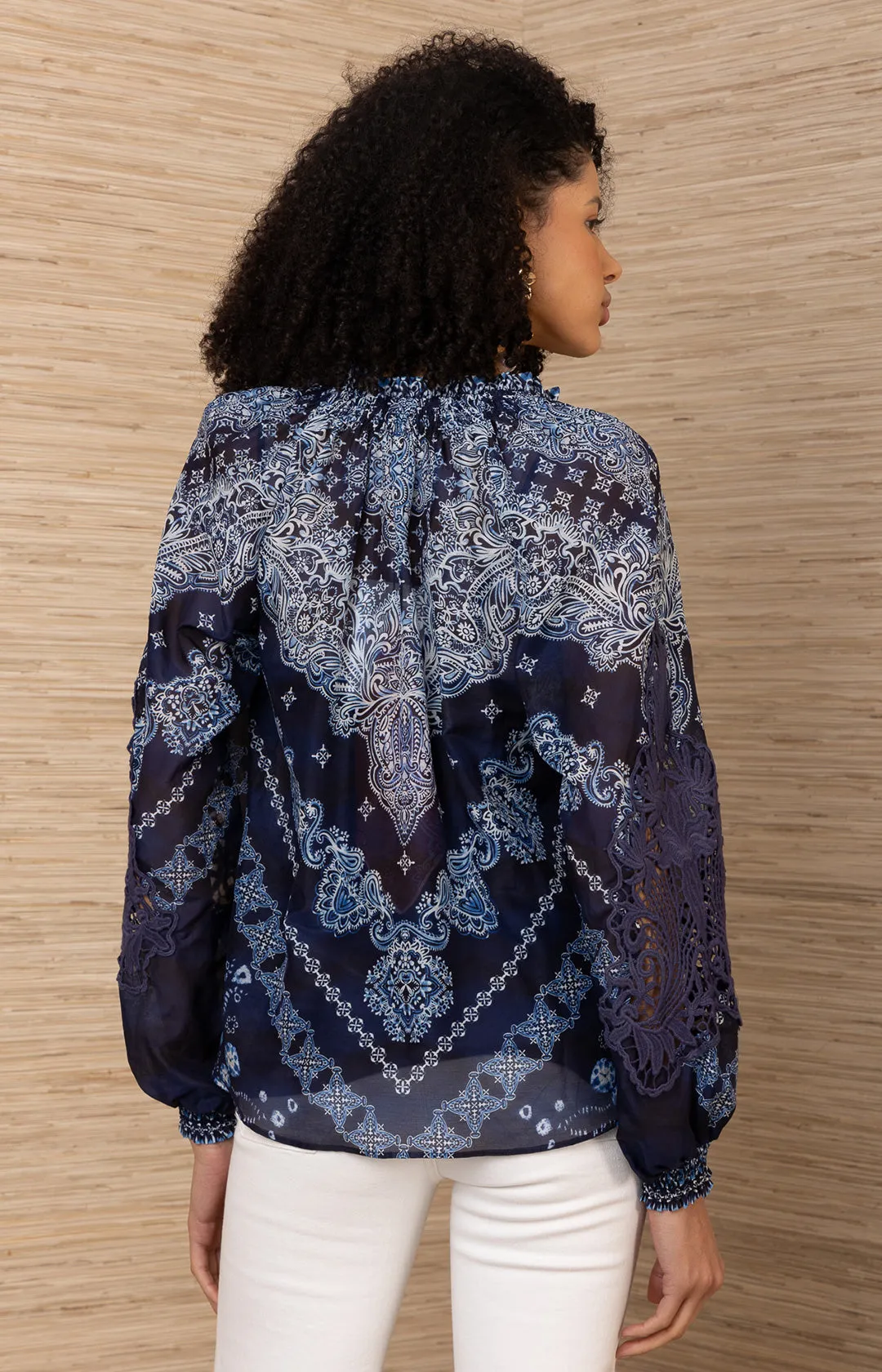 Elouise Silk Coton Top sold by Hale Bob product image thumbnail 3