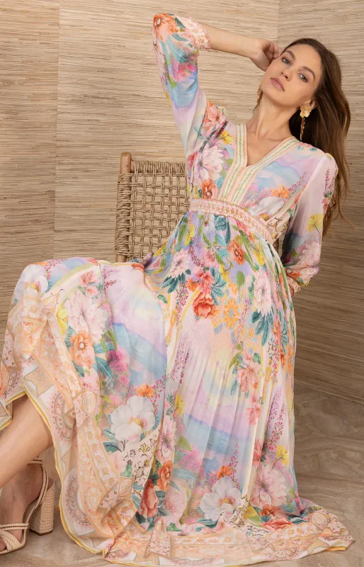 Andie Chiffon Maxi Dress sold by Hale Bob