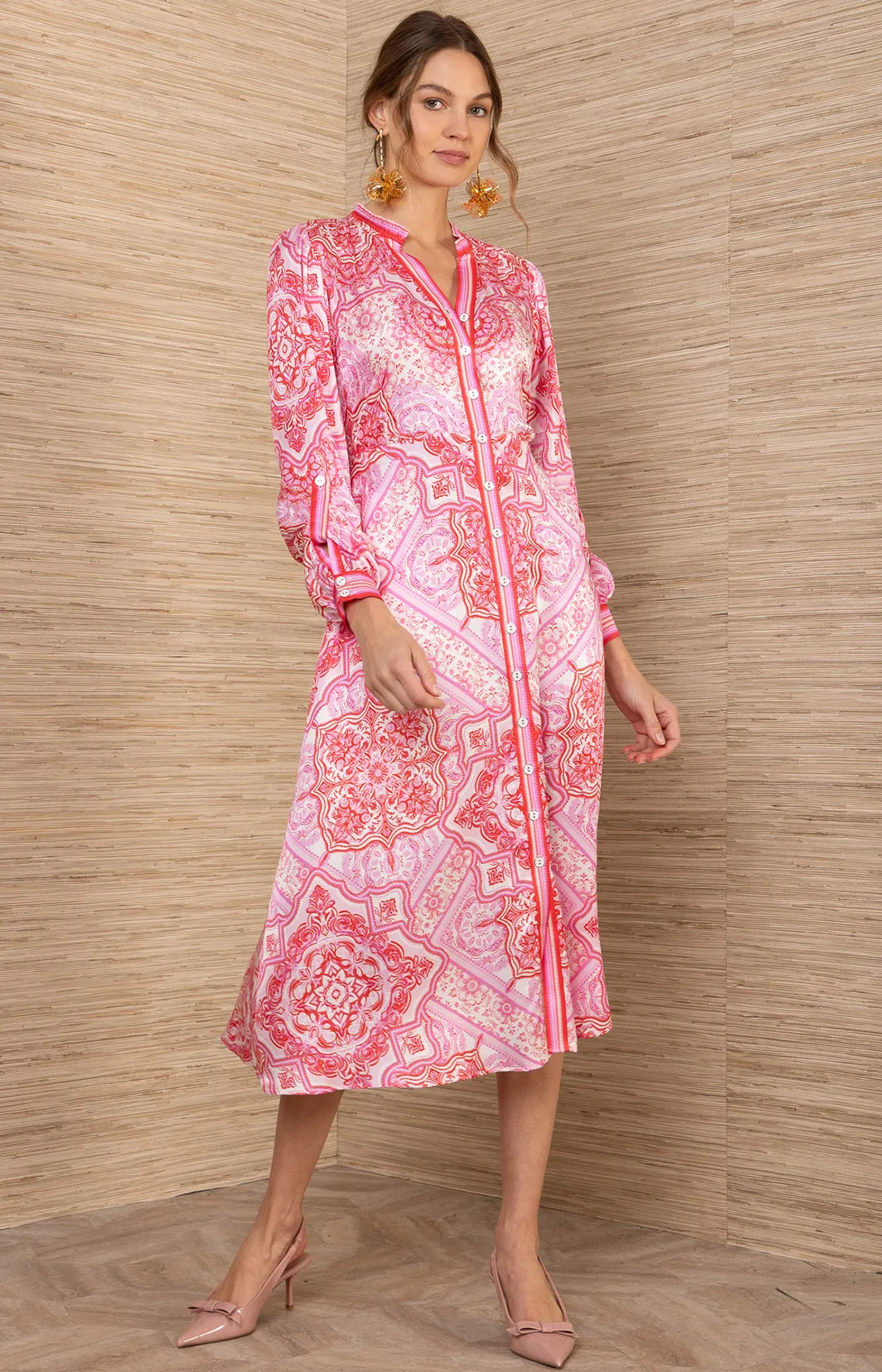 Bellona Charmeuse Maxi Dress sold by Hale Bob product image thumbnail 4