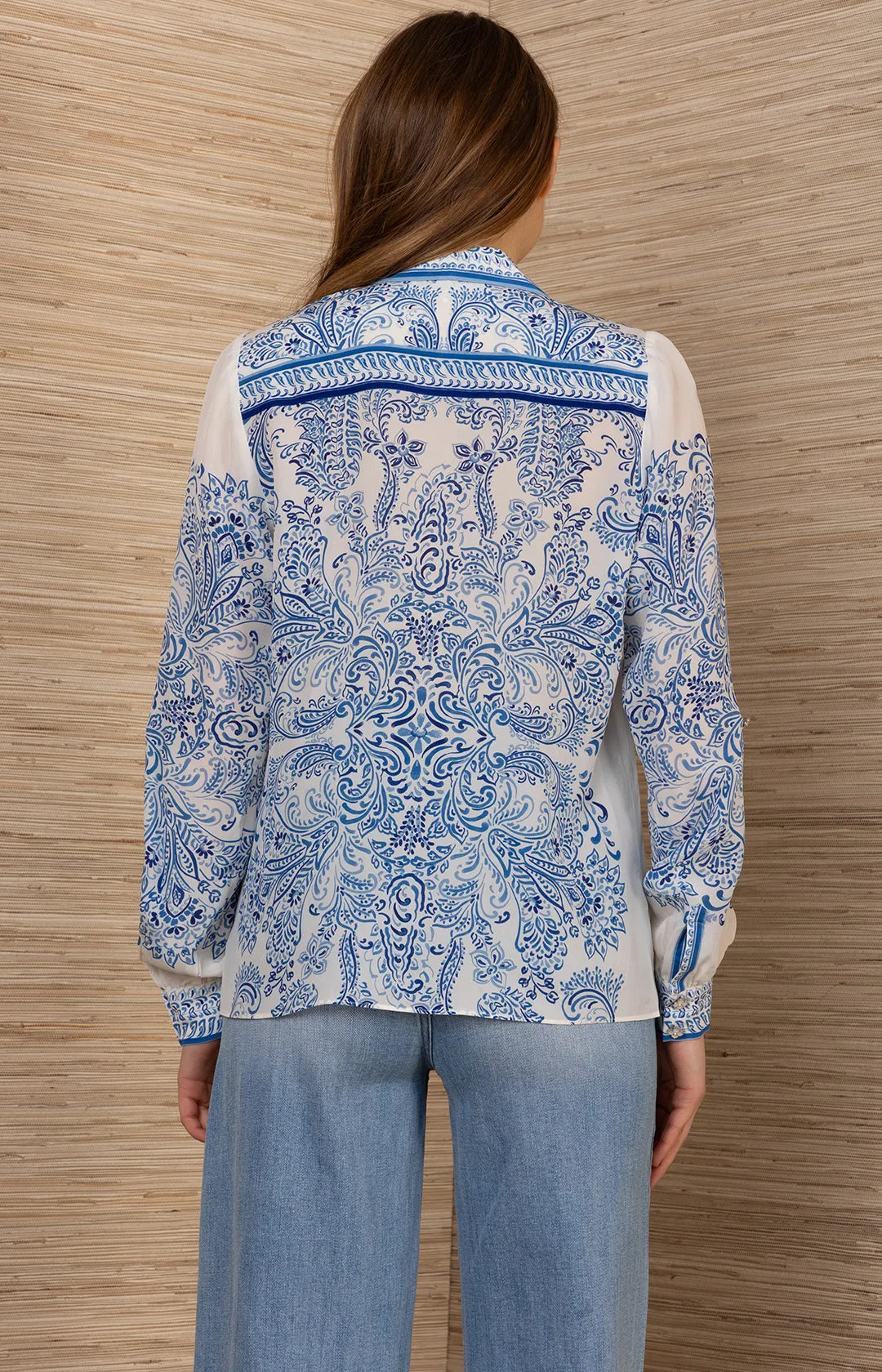 Quill Silk Top sold by Hale Bob product image thumbnail 2