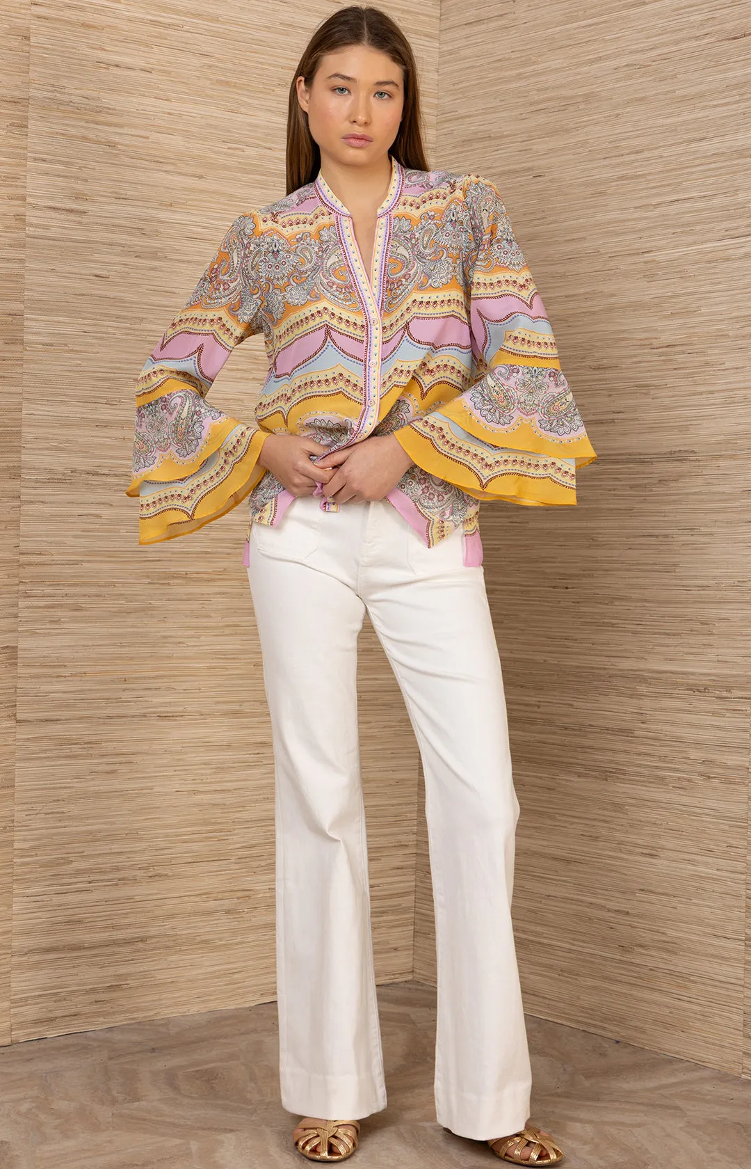 Bell Silk Top sold by Hale Bob product image thumbnail 4