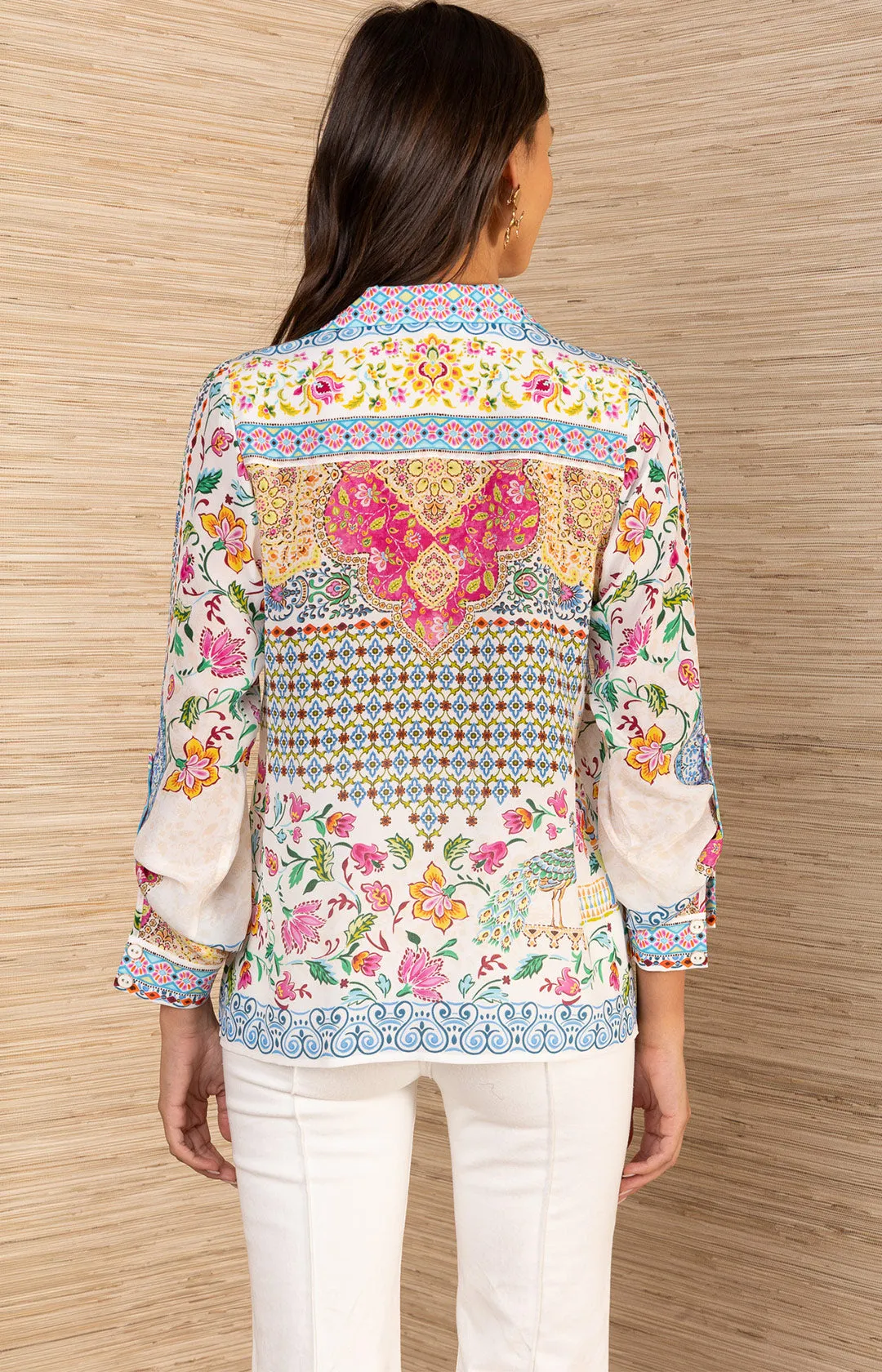 Inez Silk Top sold by Hale Bob product image thumbnail 2