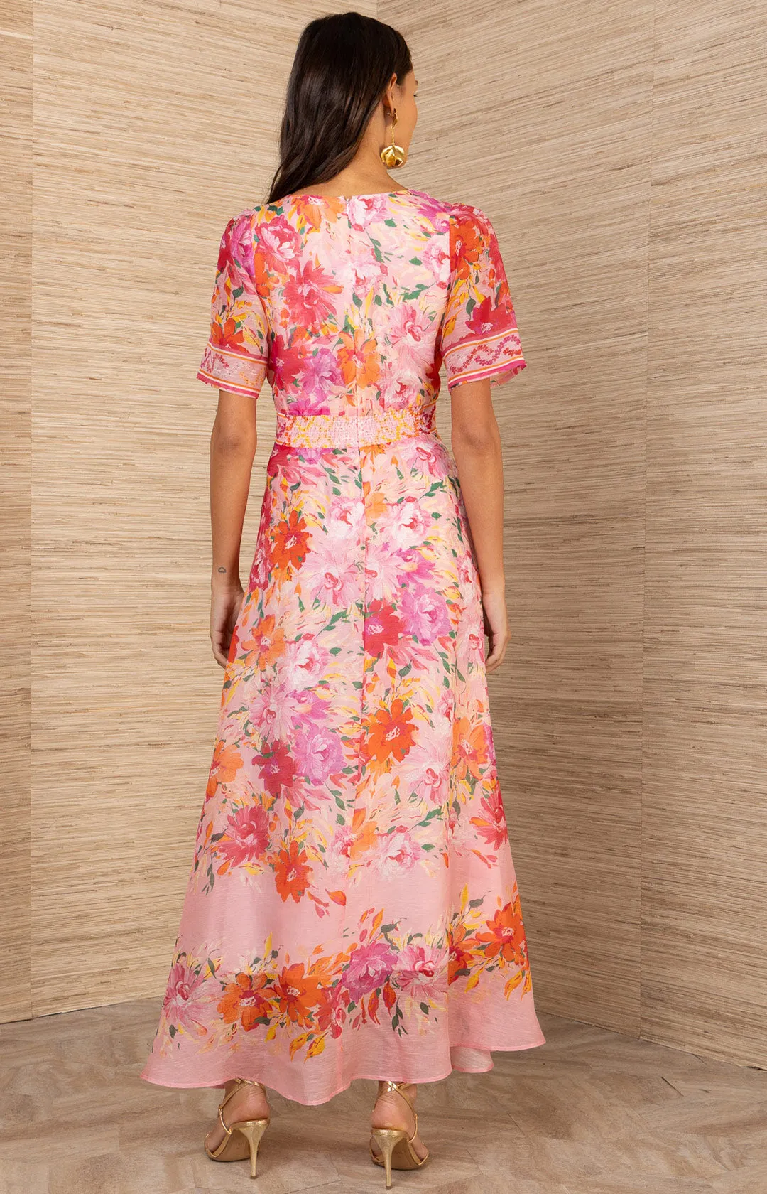 Jaylee Organza Maxi Dress sold by Hale Bob product image thumbnail 3