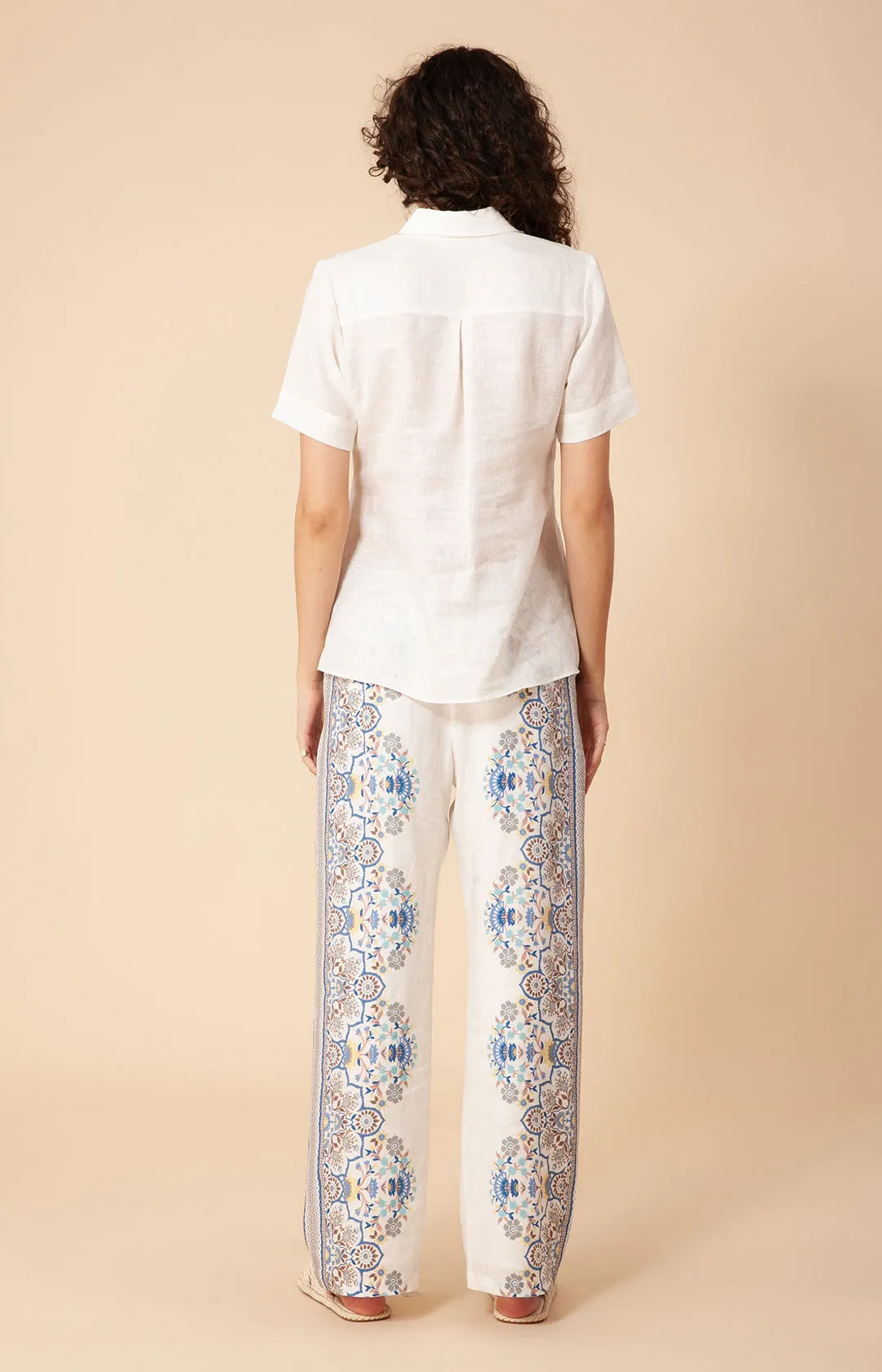 Hayle Solid Linen Top sold by Hale Bob product image thumbnail 2