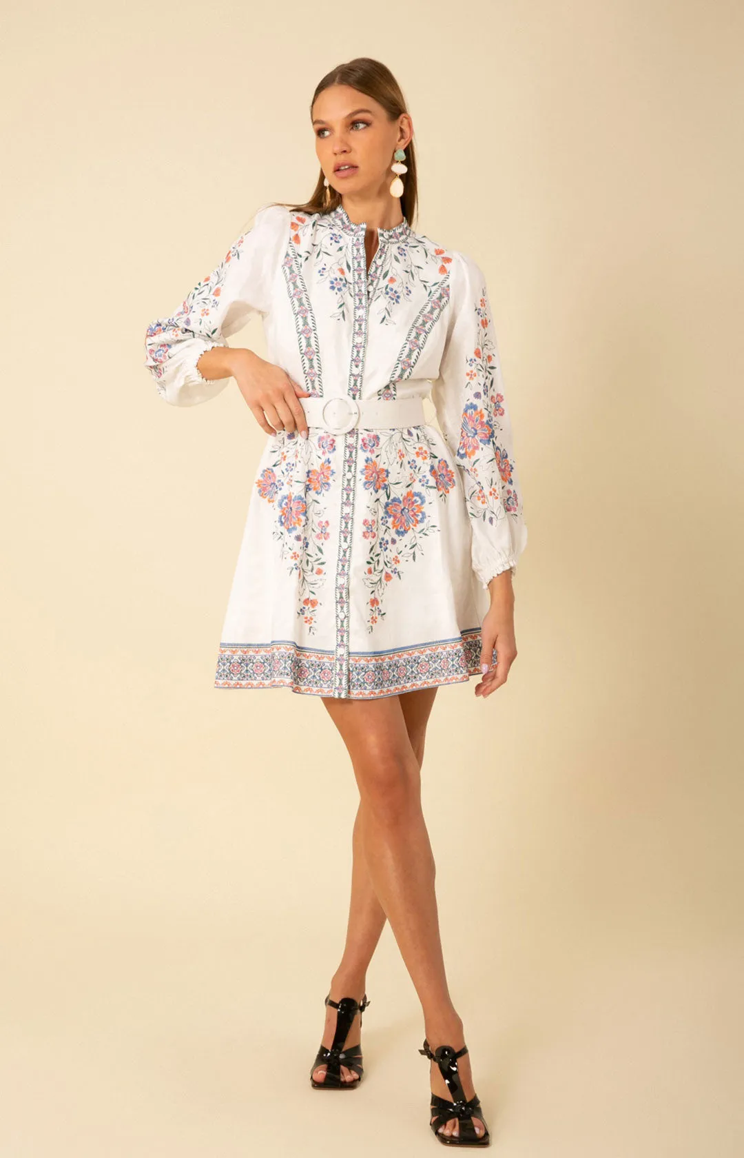 Melissa Embroidered Dress sold by Hale Bob product image thumbnail 4