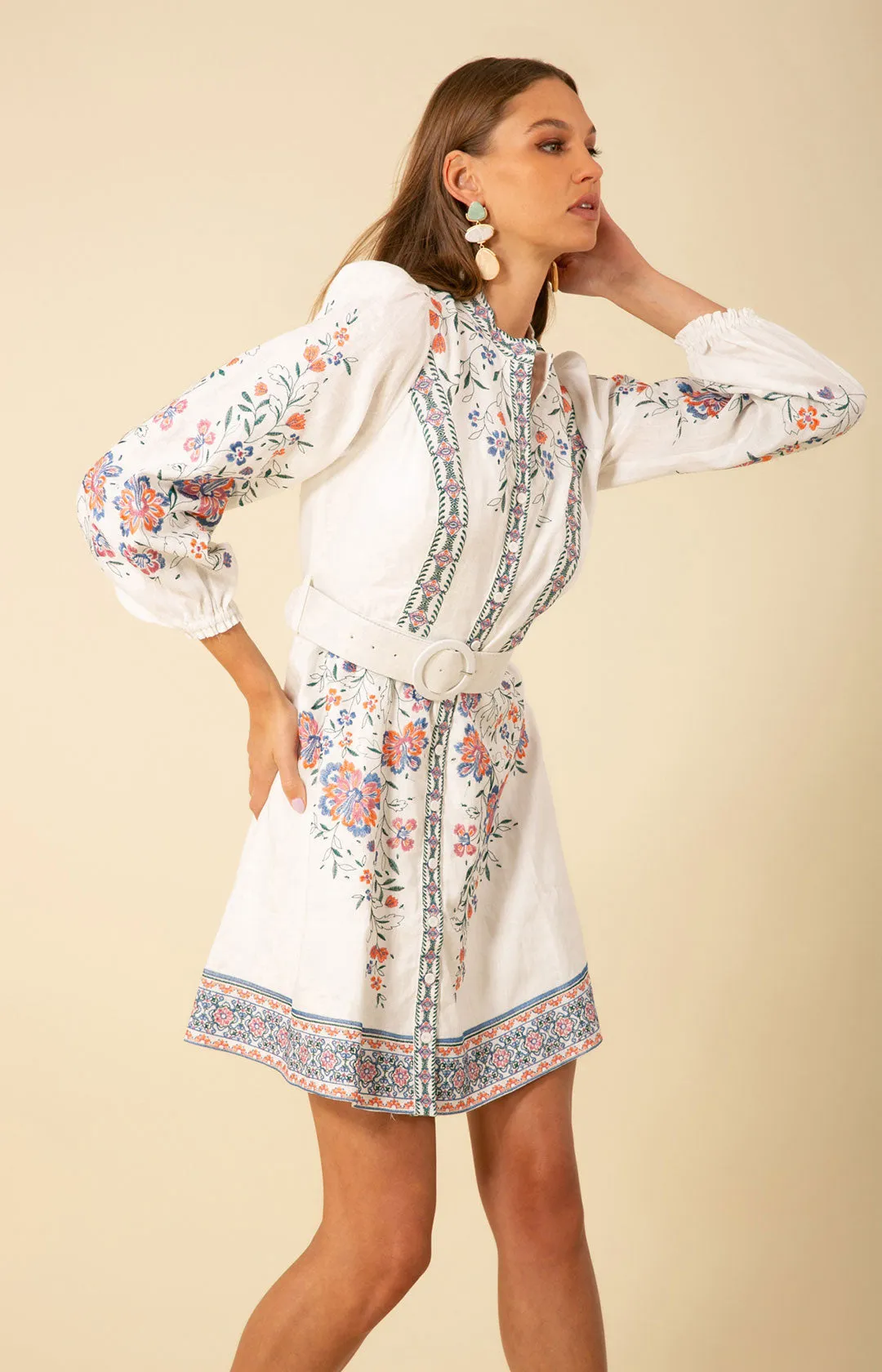 Melissa Embroidered Dress sold by Hale Bob product image thumbnail 5