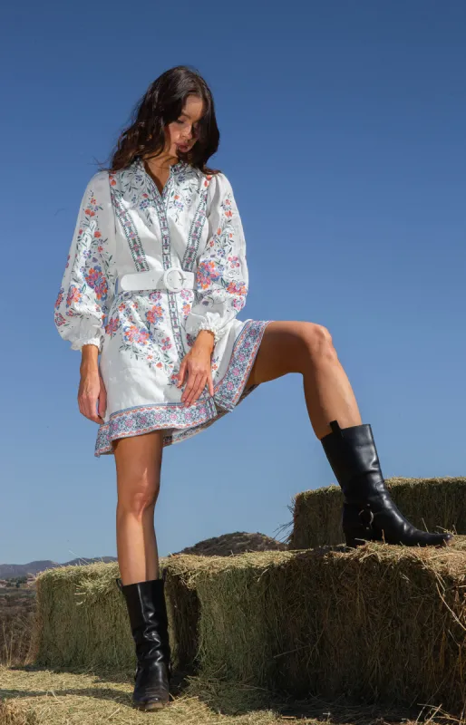 Melissa Embroidered Dress sold by Hale Bob