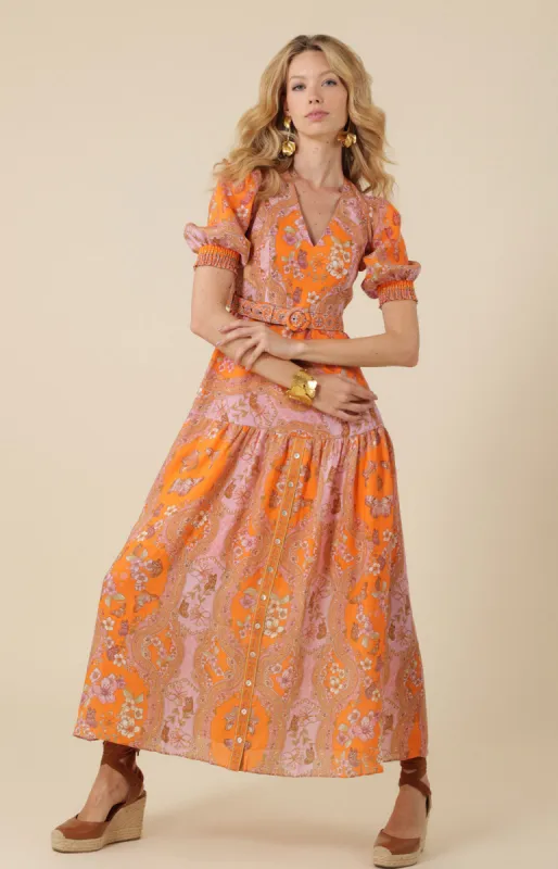Blair Linen Maxi Dress sold by Hale Bob