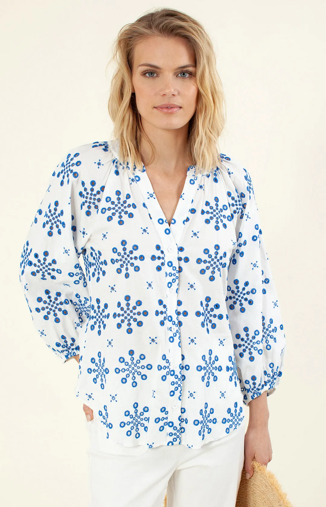 Maevy Eyelet Top sold by Hale Bob product image thumbnail 3