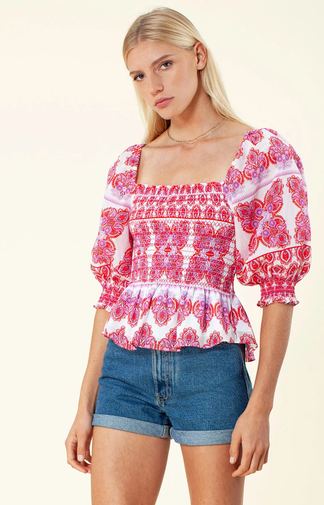 Ottie Voile Top sold by Hale Bob product image thumbnail 5