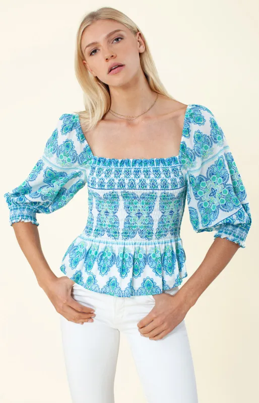 Ottie Voile Top sold by Hale Bob
