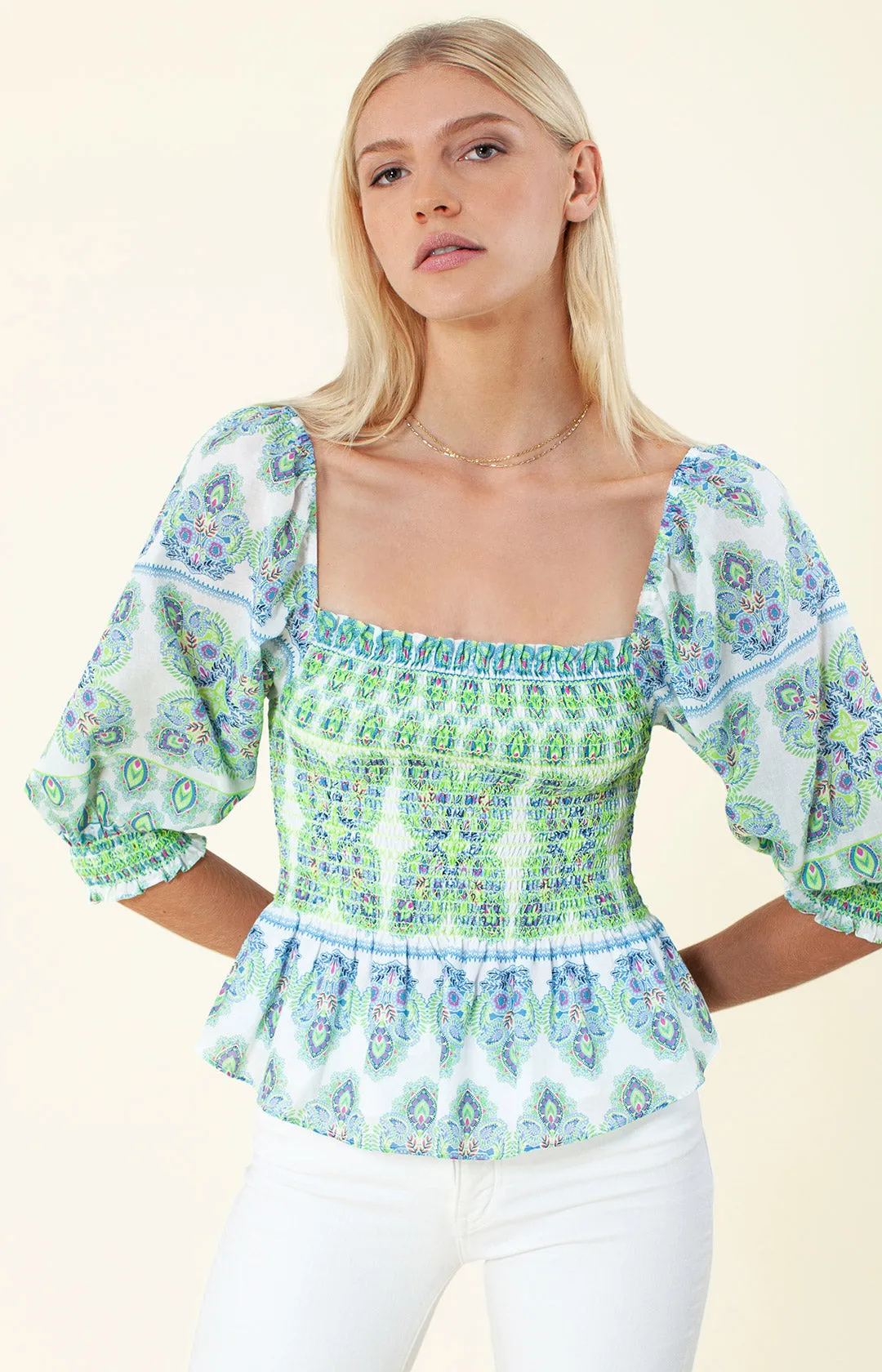 Ottie Voile Top sold by Hale Bob product image thumbnail 3