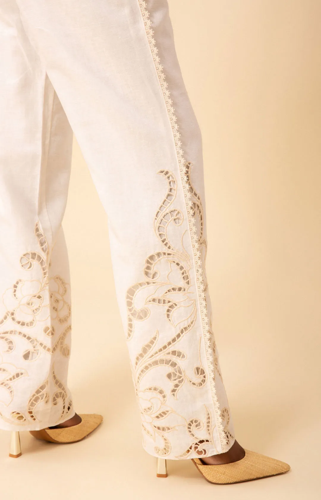 Amy Linen Pant sold by Hale Bob product image thumbnail 5