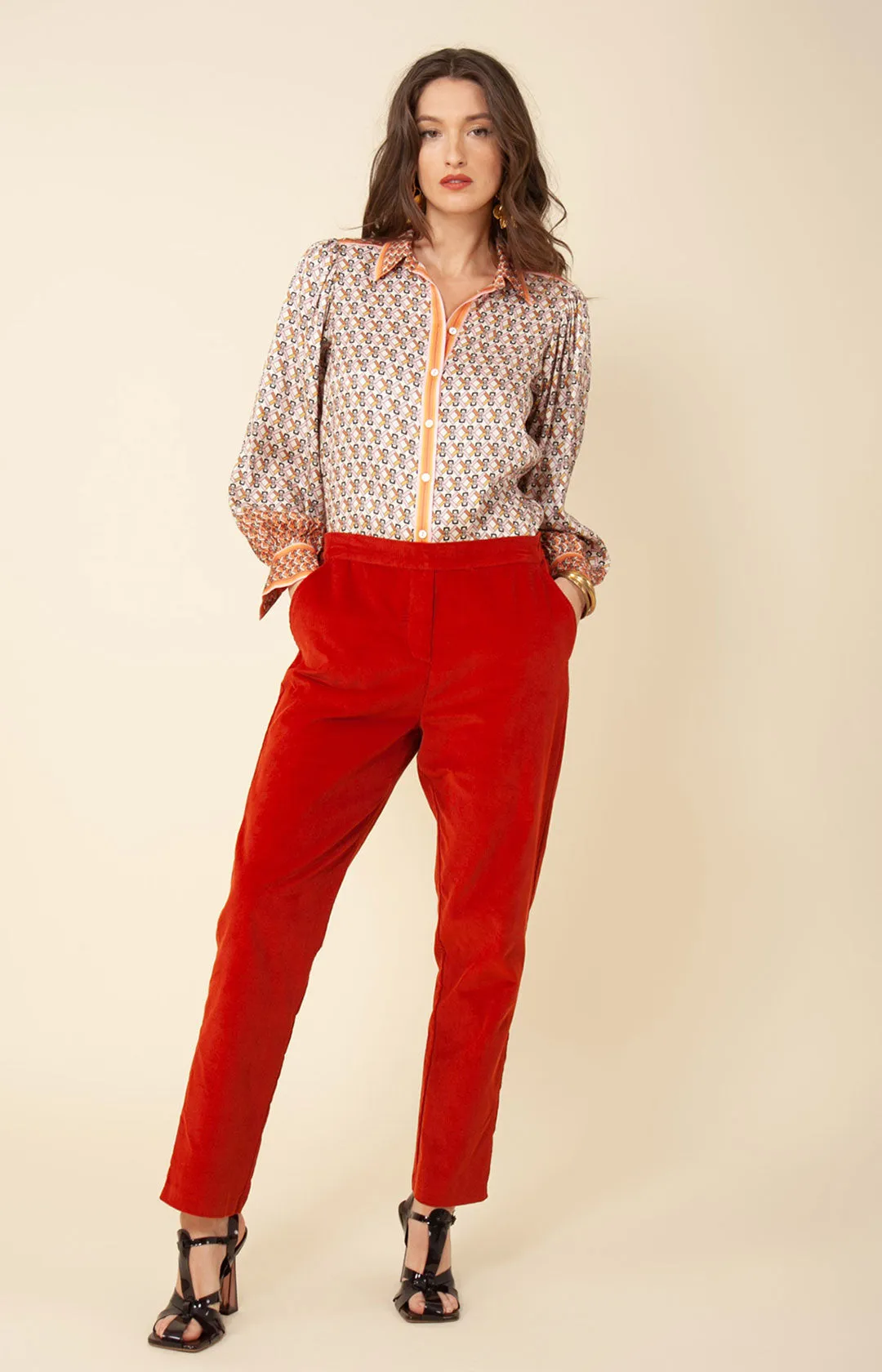 Victoire Twill Top sold by Hale Bob product image thumbnail 5