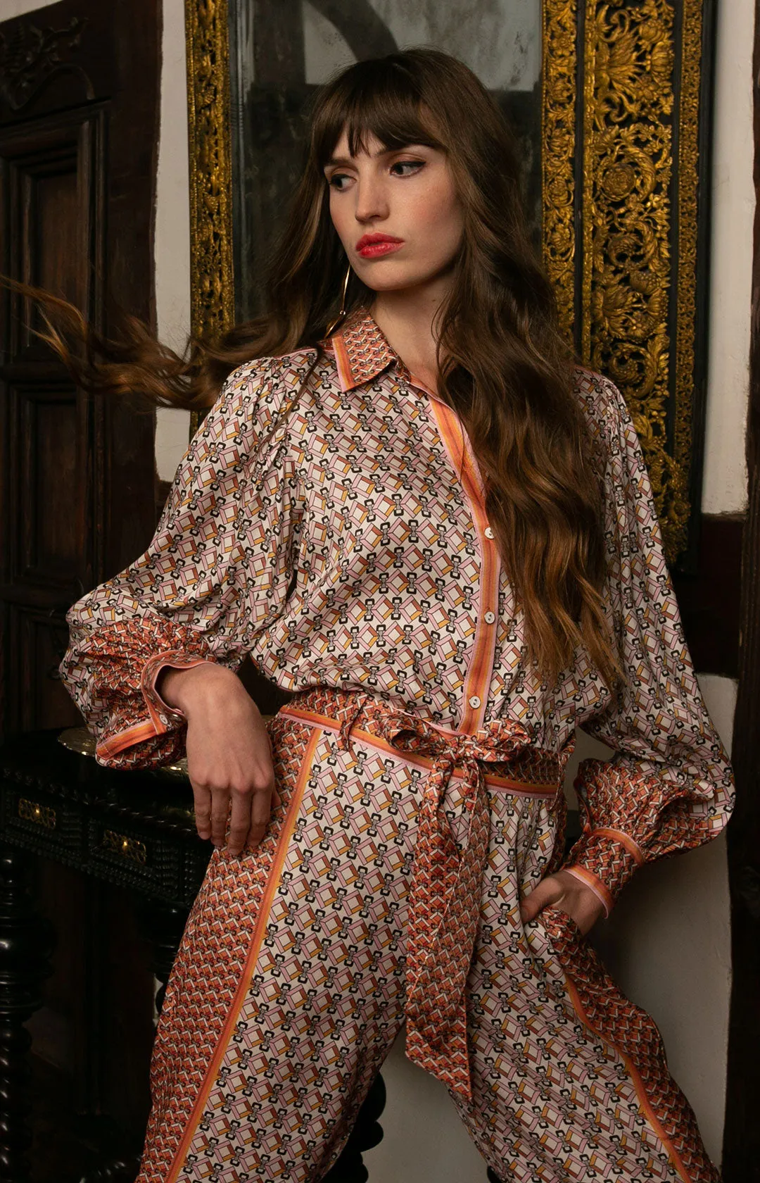 Victoire Twill Top sold by Hale Bob product image thumbnail 3