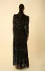 Gianna Velvet Burnout Maxi Dress sold by Hale Bob