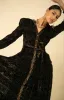 Gianna Velvet Burnout Maxi Dress sold by Hale Bob