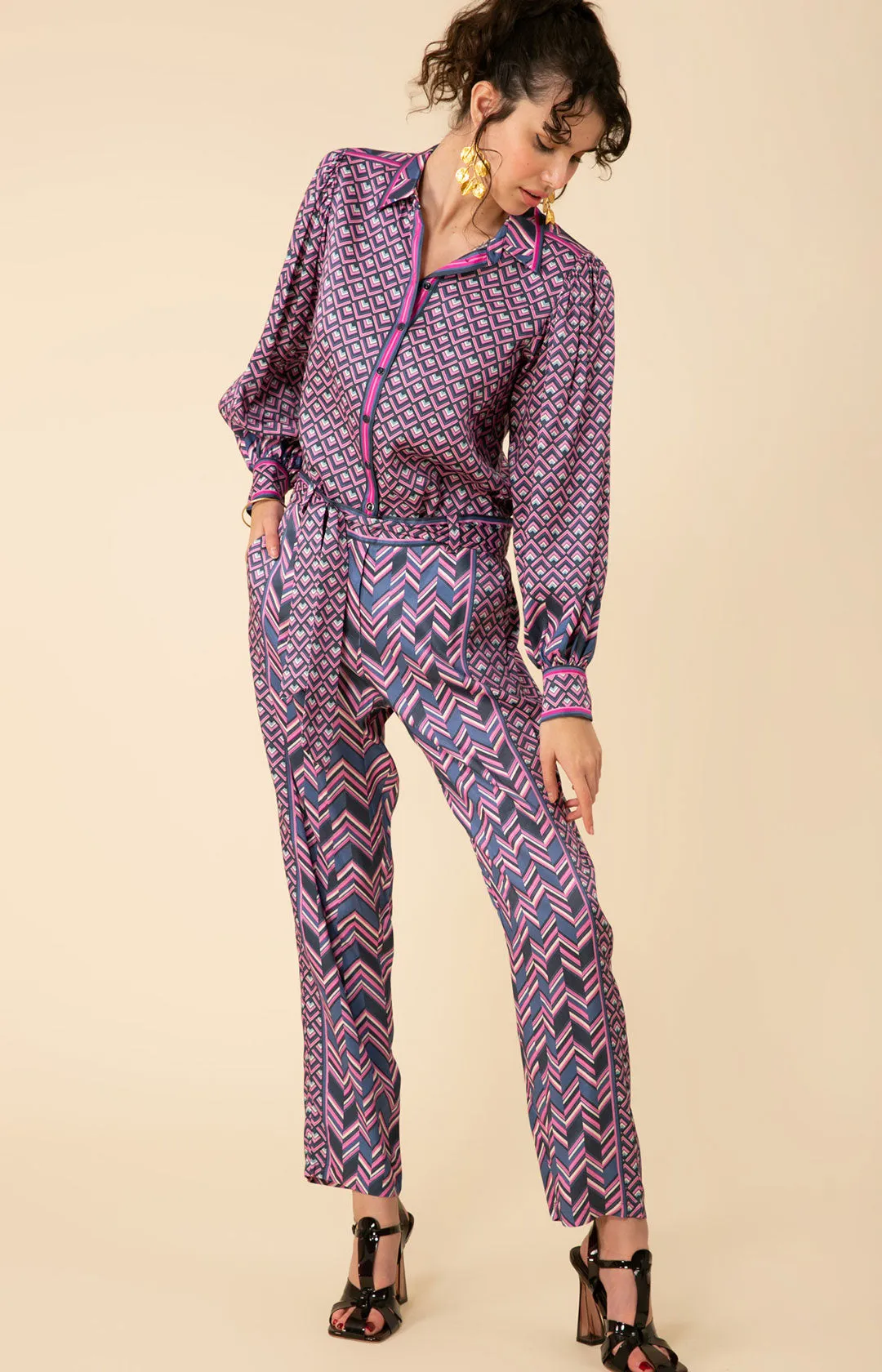 Camille Twill Pants sold by Hale Bob