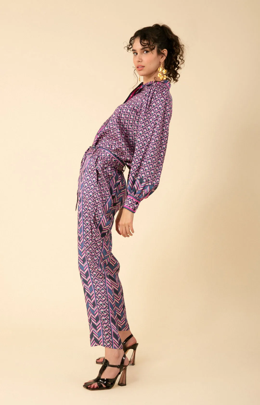 Camille Twill Pants sold by Hale Bob product image thumbnail 3