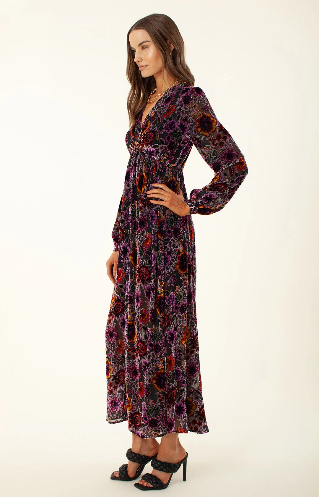 Alice Silk Maxi Dress sold by Hale Bob product image thumbnail 3