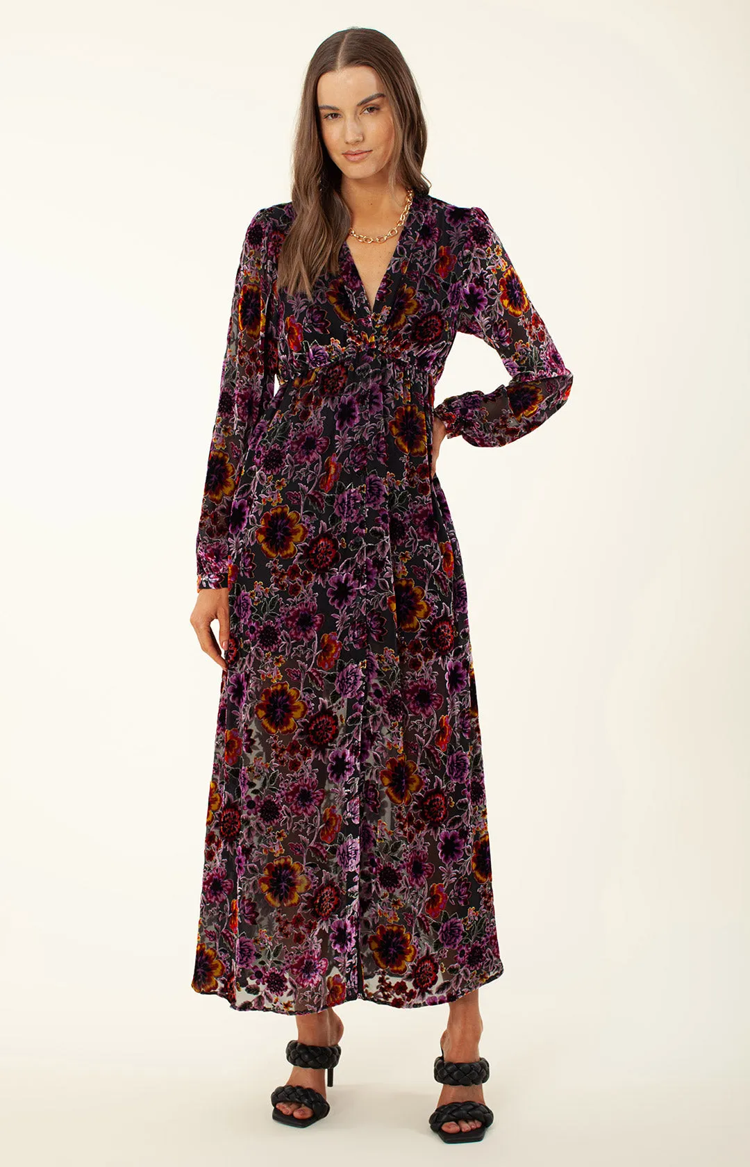 Alice Silk Maxi Dress sold by Hale Bob