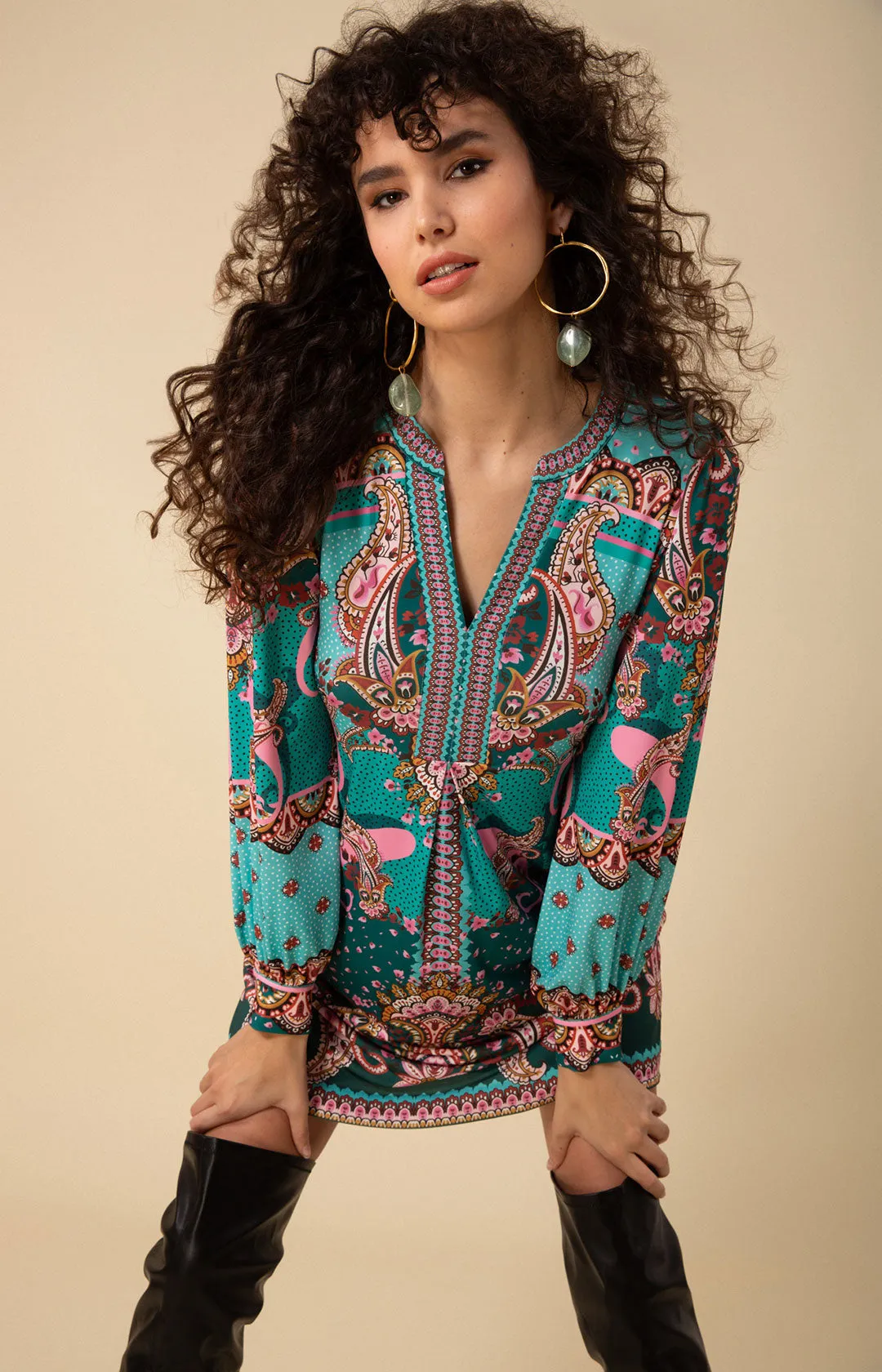 Amora Jersey Dress sold by Hale Bob product image thumbnail 5