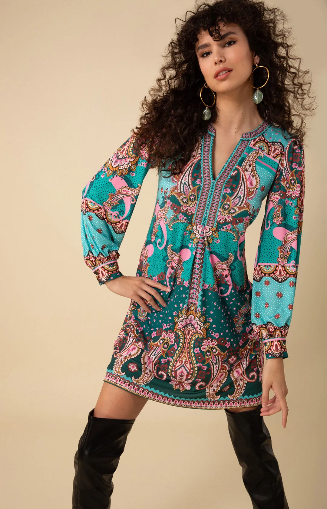 Amora Jersey Dress sold by Hale Bob product image thumbnail 3