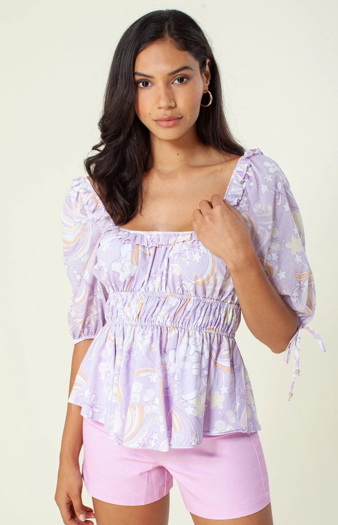 Gardenia Top sold by Hale Bob