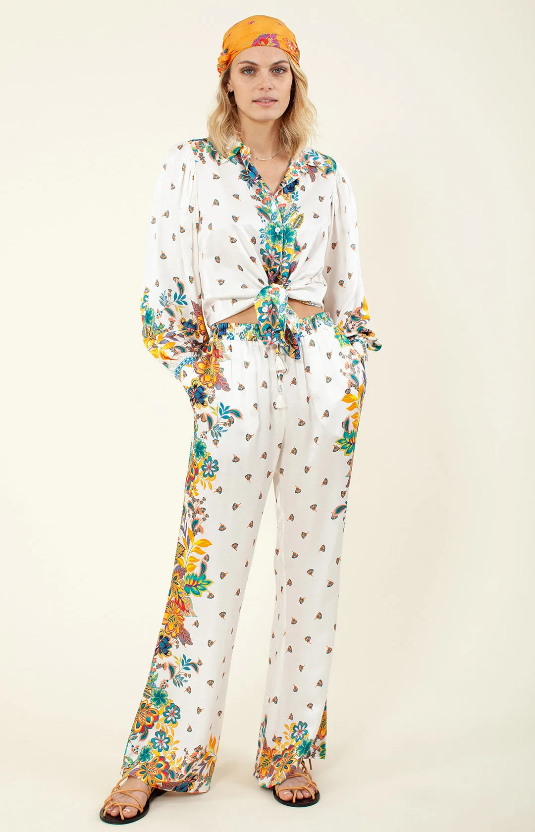 Haddie Silk Top sold by Hale Bob