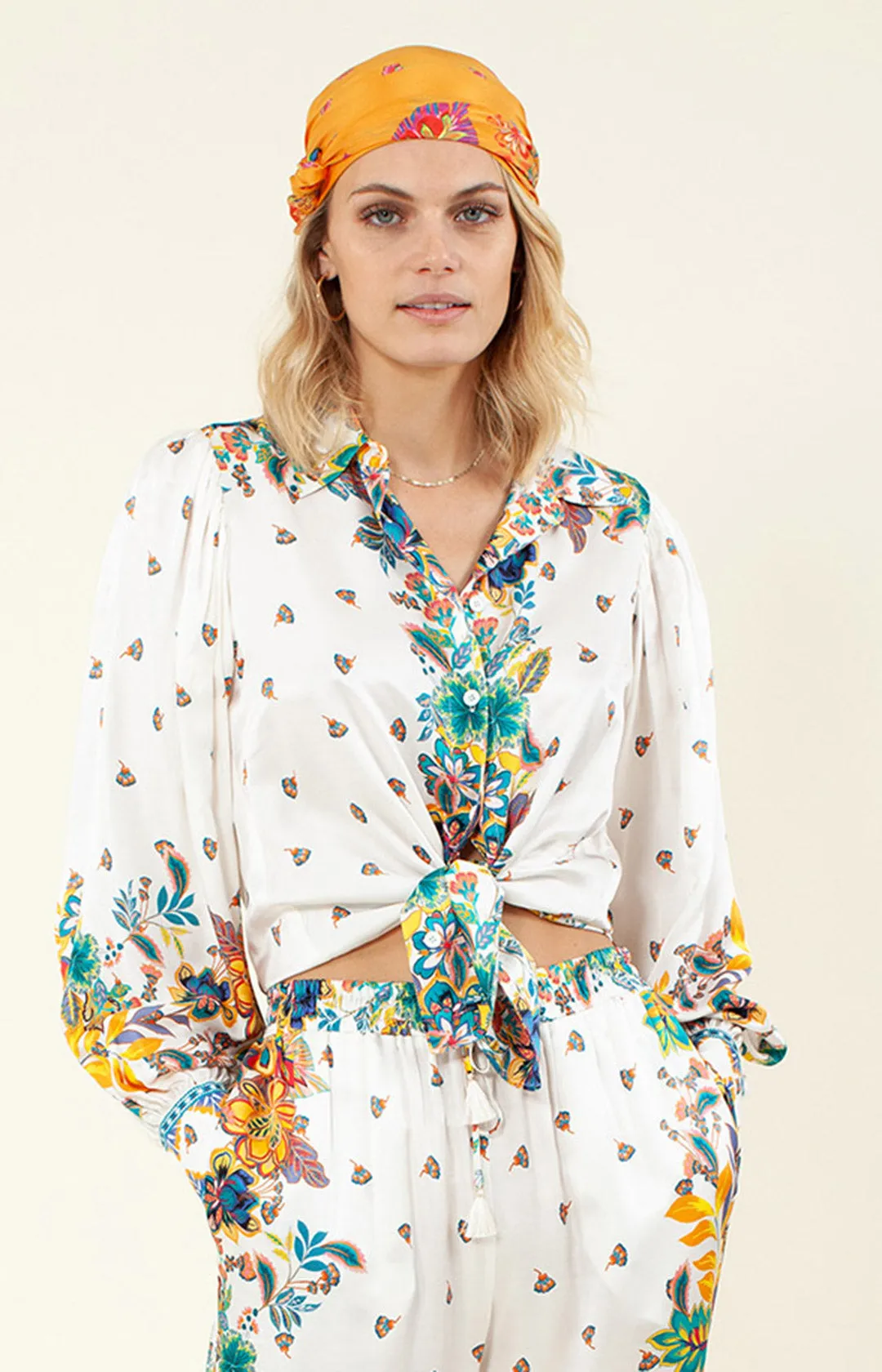 Haddie Silk Top sold by Hale Bob product image thumbnail 3