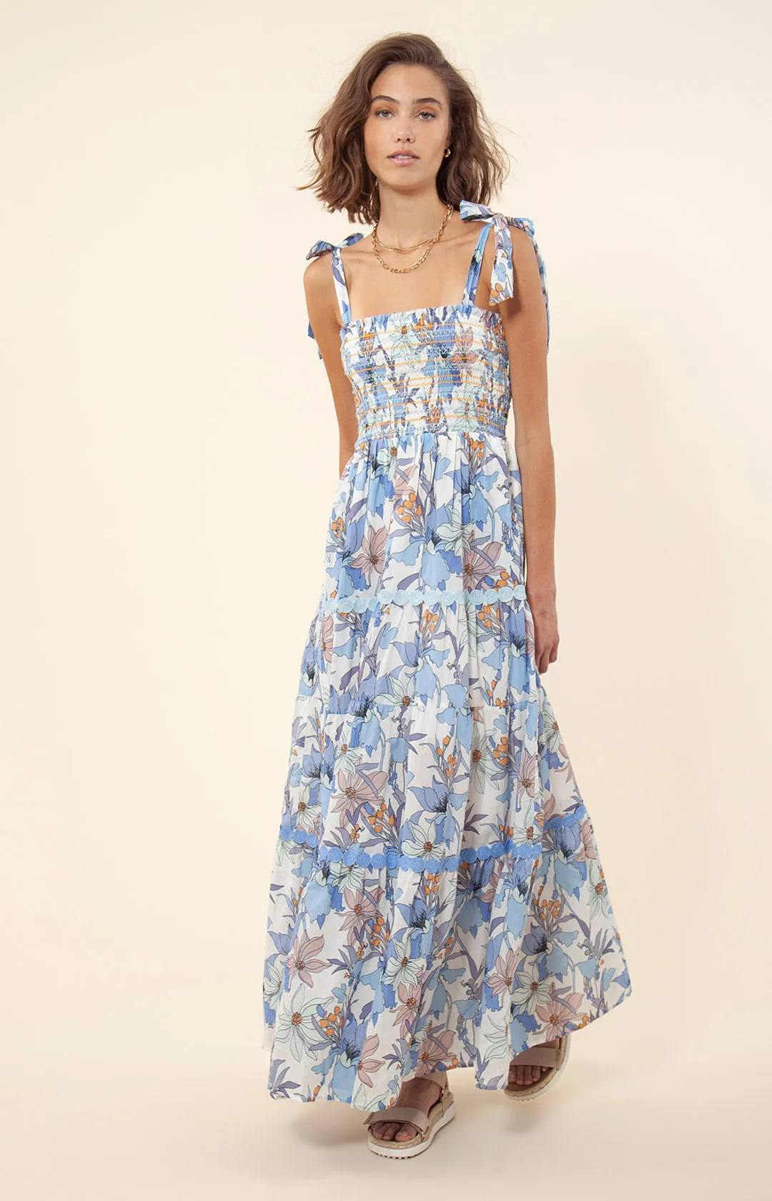 Marina Maxi Dress sold by Hale Bob product image thumbnail 3