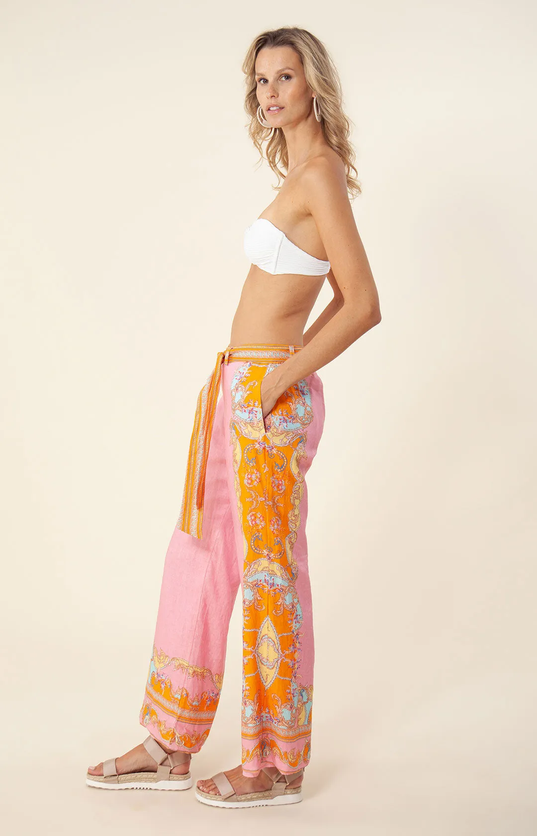 Bronwyn Linen Pant sold by Hale Bob product image thumbnail 3