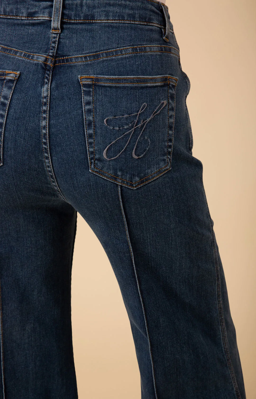 Blake Flare Leg Denim Trouser Made in California sold by Hale Bob product image thumbnail 5