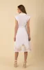 Jane Embroidered Midi Dress sold by Hale Bob